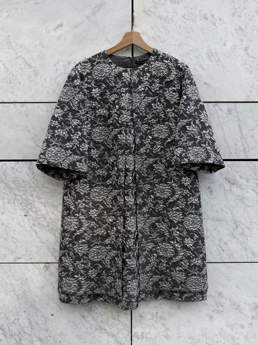Kjole brokade sølv/grå Dolce & Gabbana
