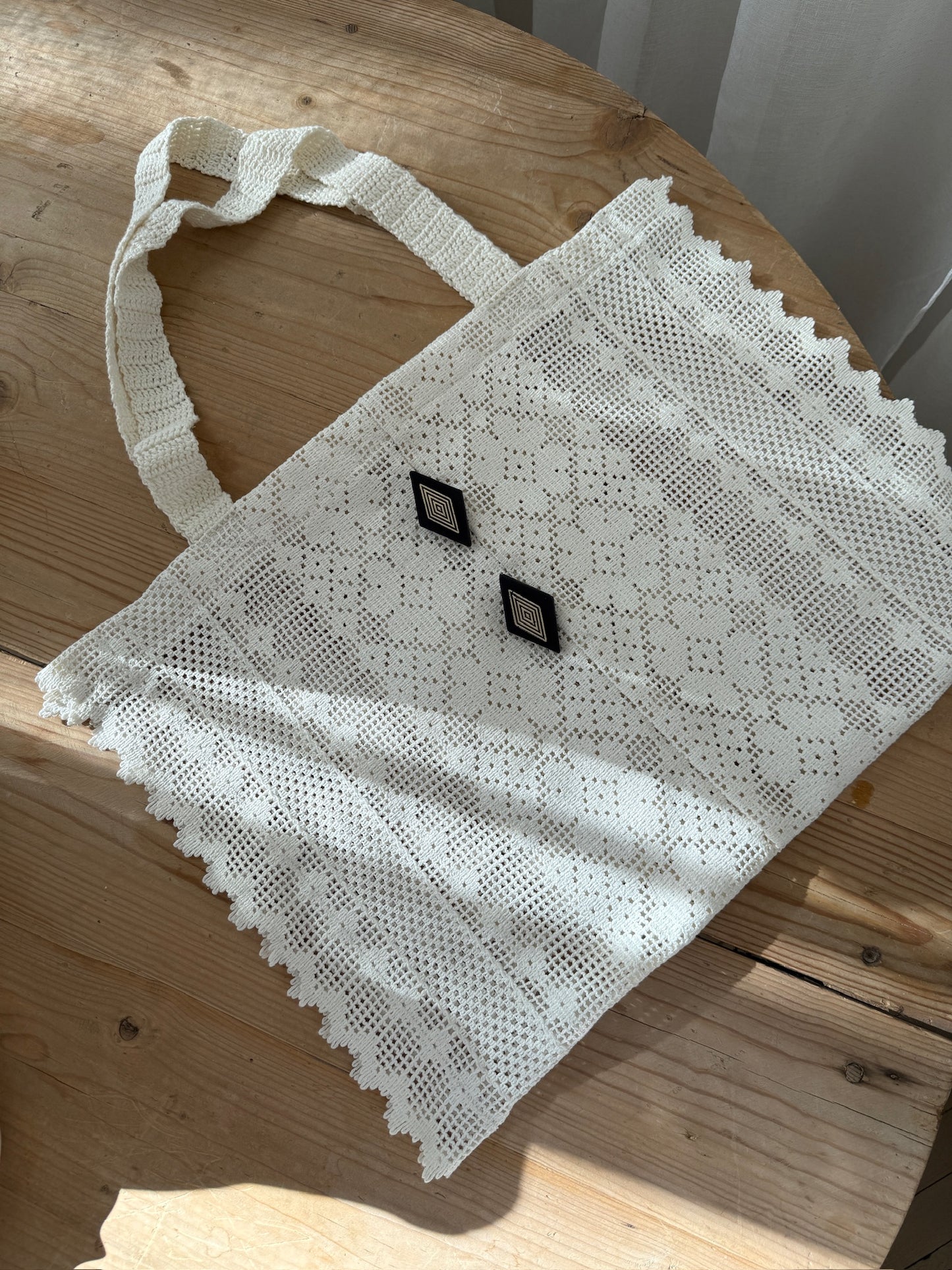 Veske heklet totebag