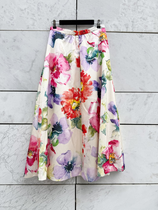 Skjørt langt blomster byTiMo
