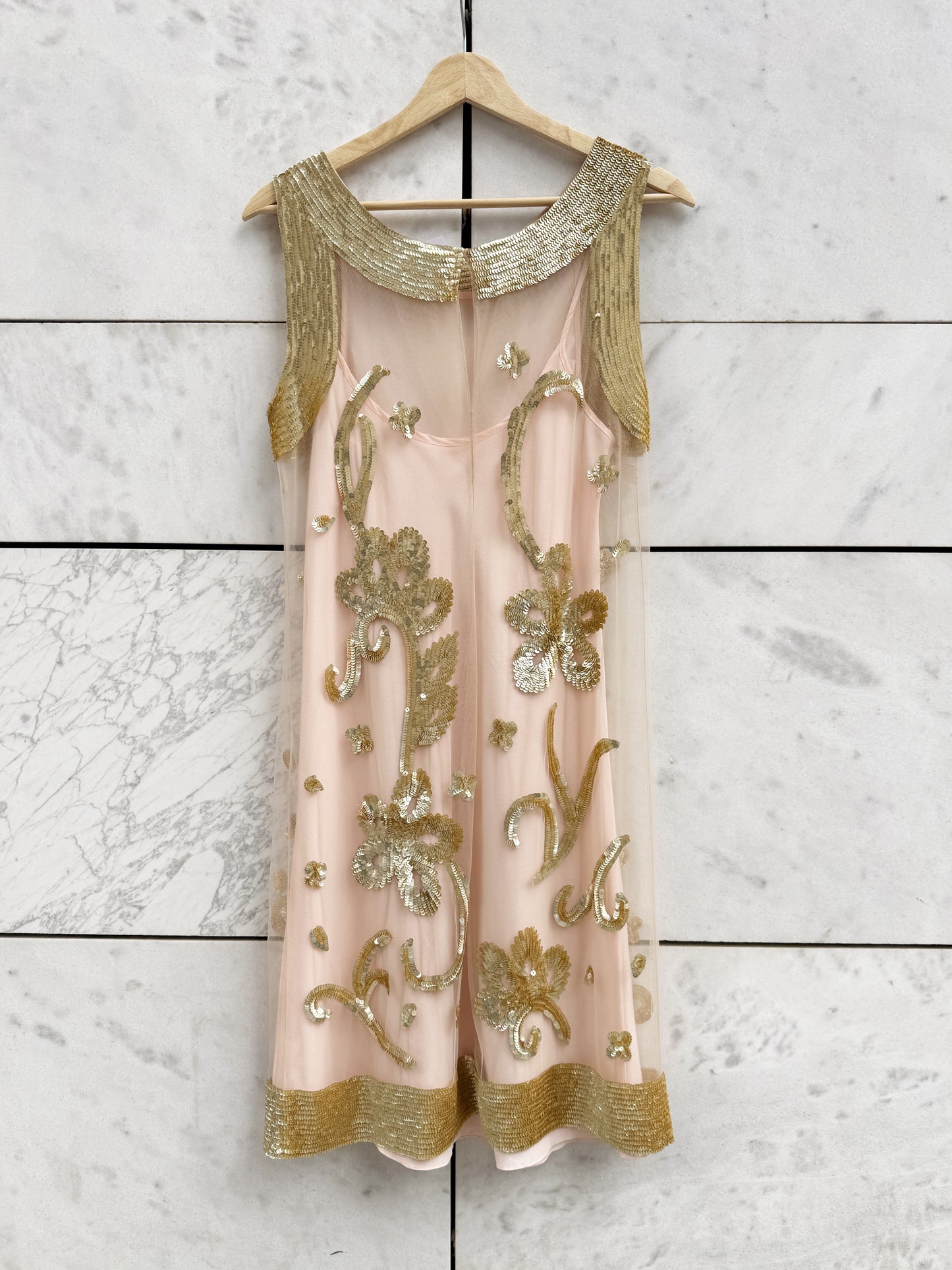 Kjole rosa/gull Red Valentino