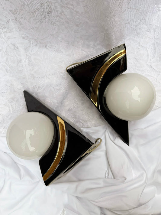 Lampe sort pyramide