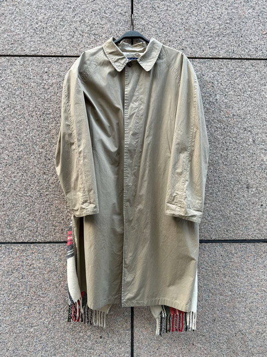 Trenchcoat beige med frynser Borti Re-design