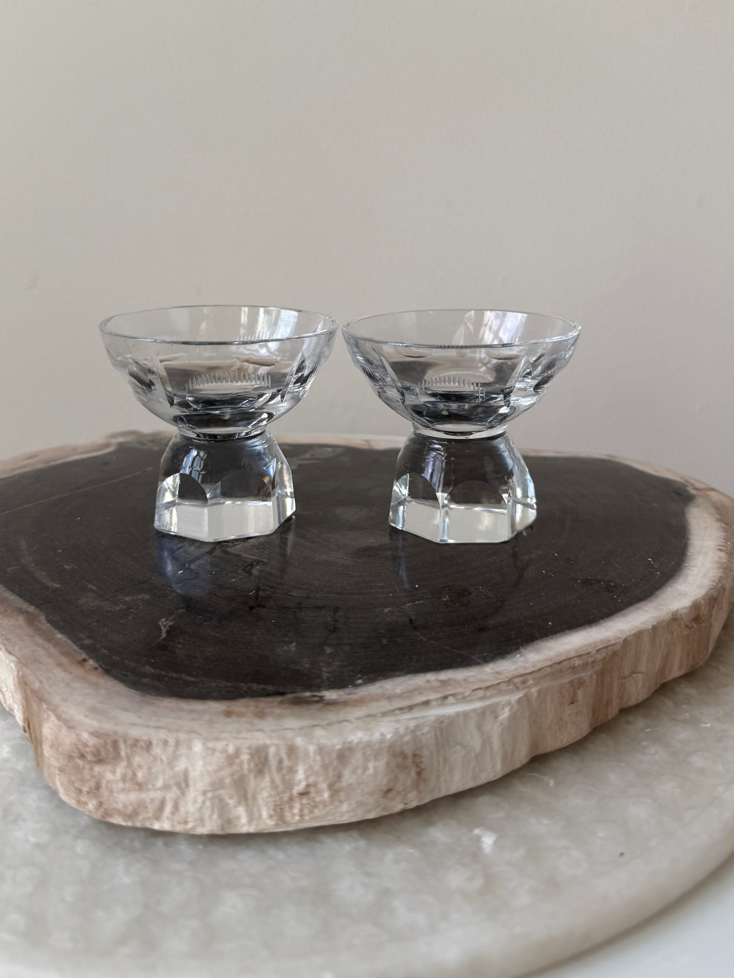 Likørglass Hadeland glassverk krystall