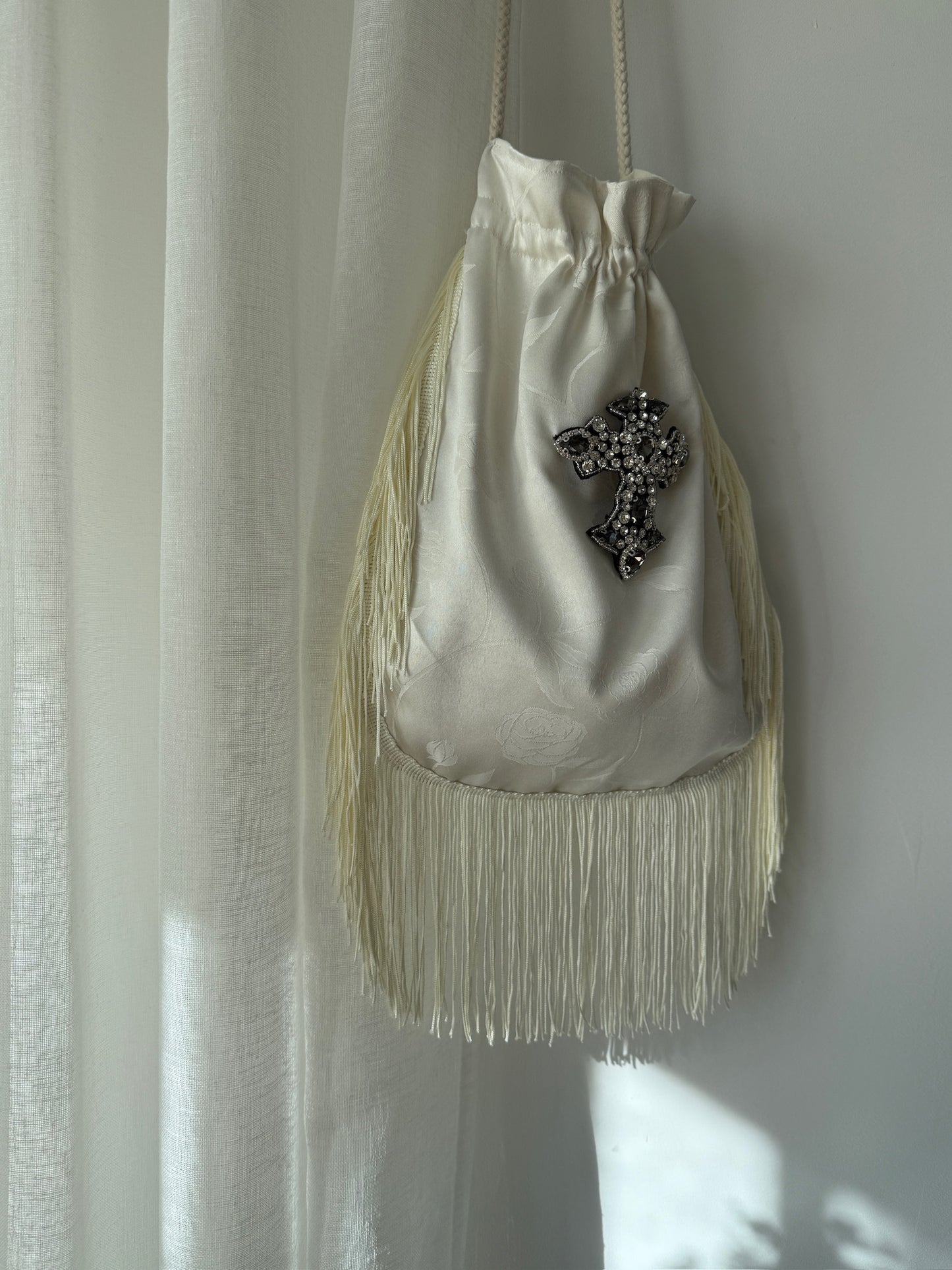 Veske pompadur re-design med kors