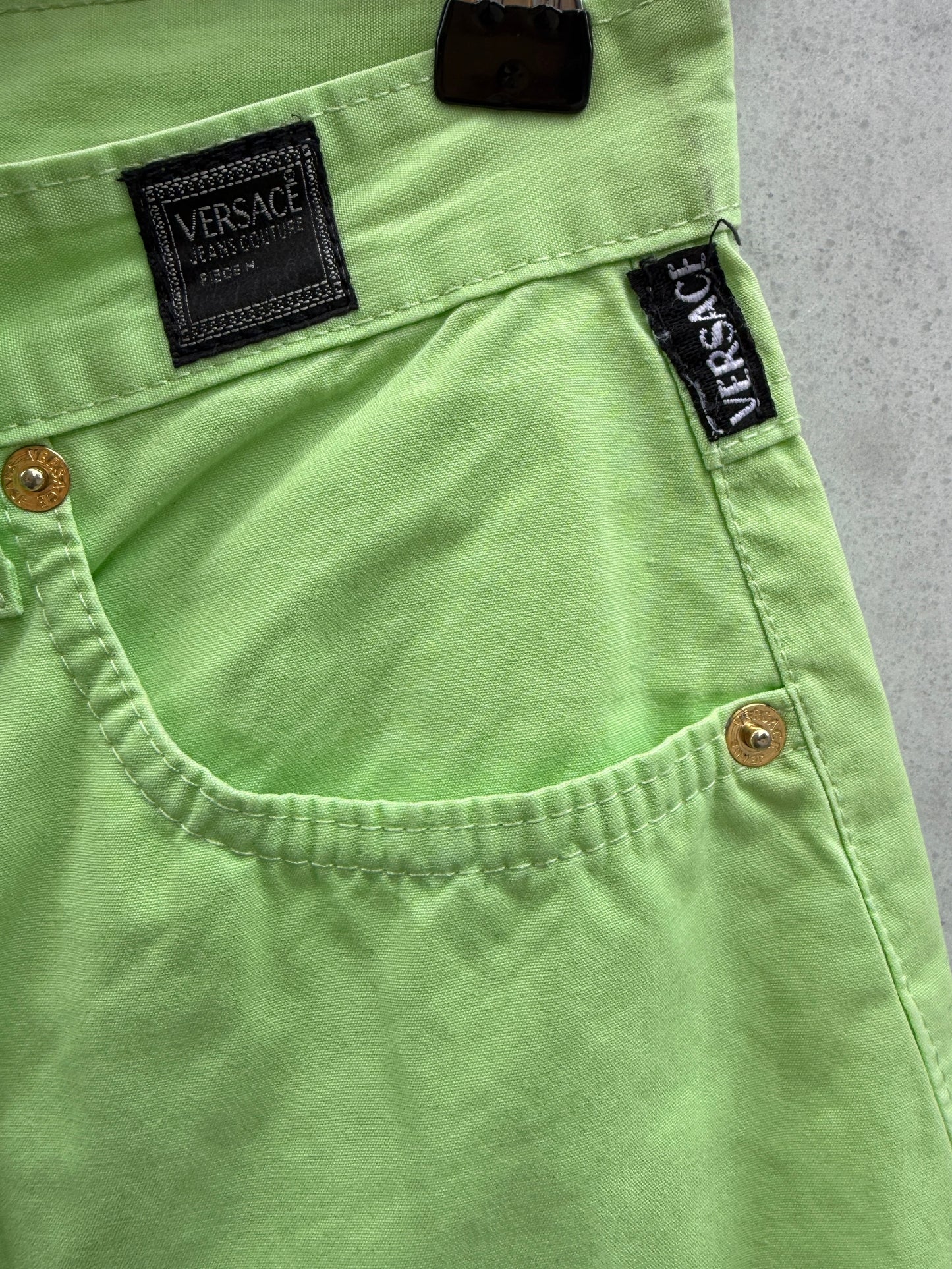 Bukse Versace grønn
