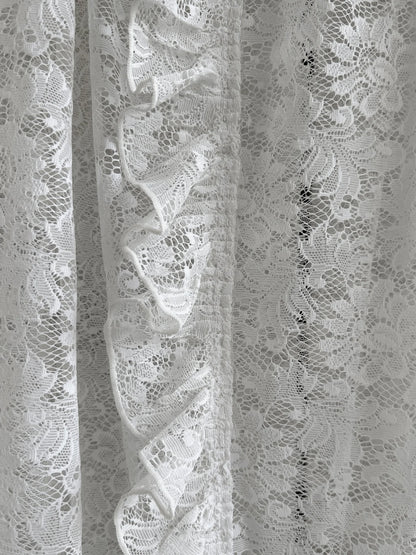 Skjørt blonde hvit re-design