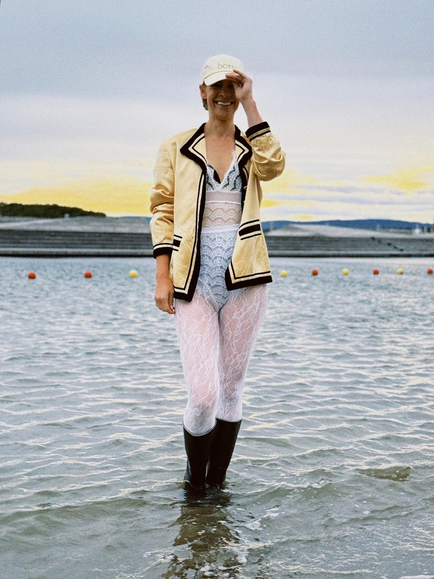 Blazer lys gul Escada
