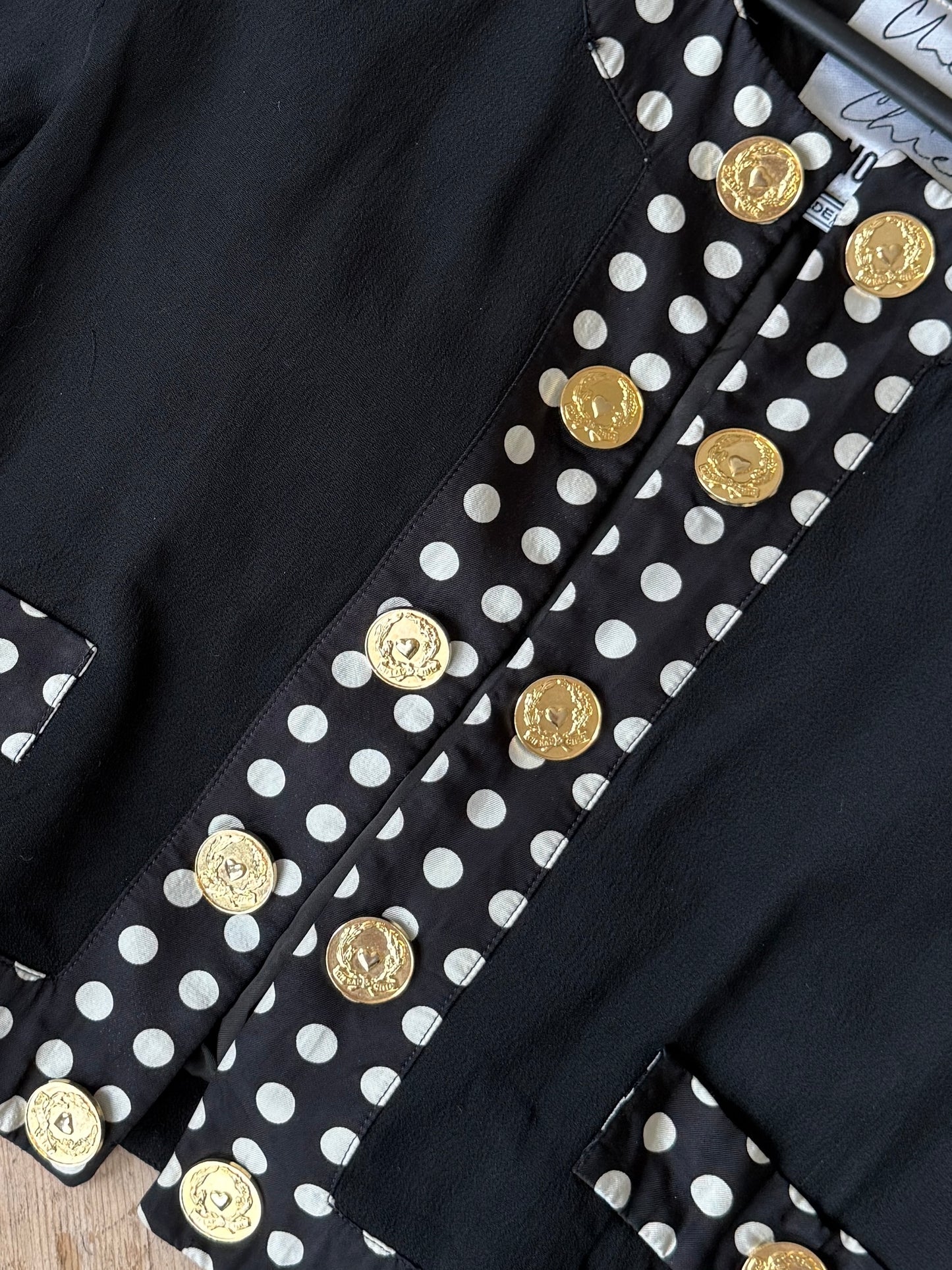 Jakke/bolero sort Moschino