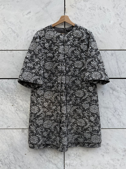 Kjole brokade sølv/grå Dolce & Gabbana