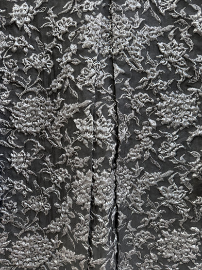 Kjole brokade sølv/grå Dolce & Gabbana