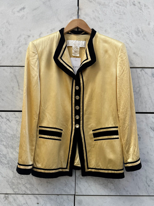 Blazer lys gul Escada