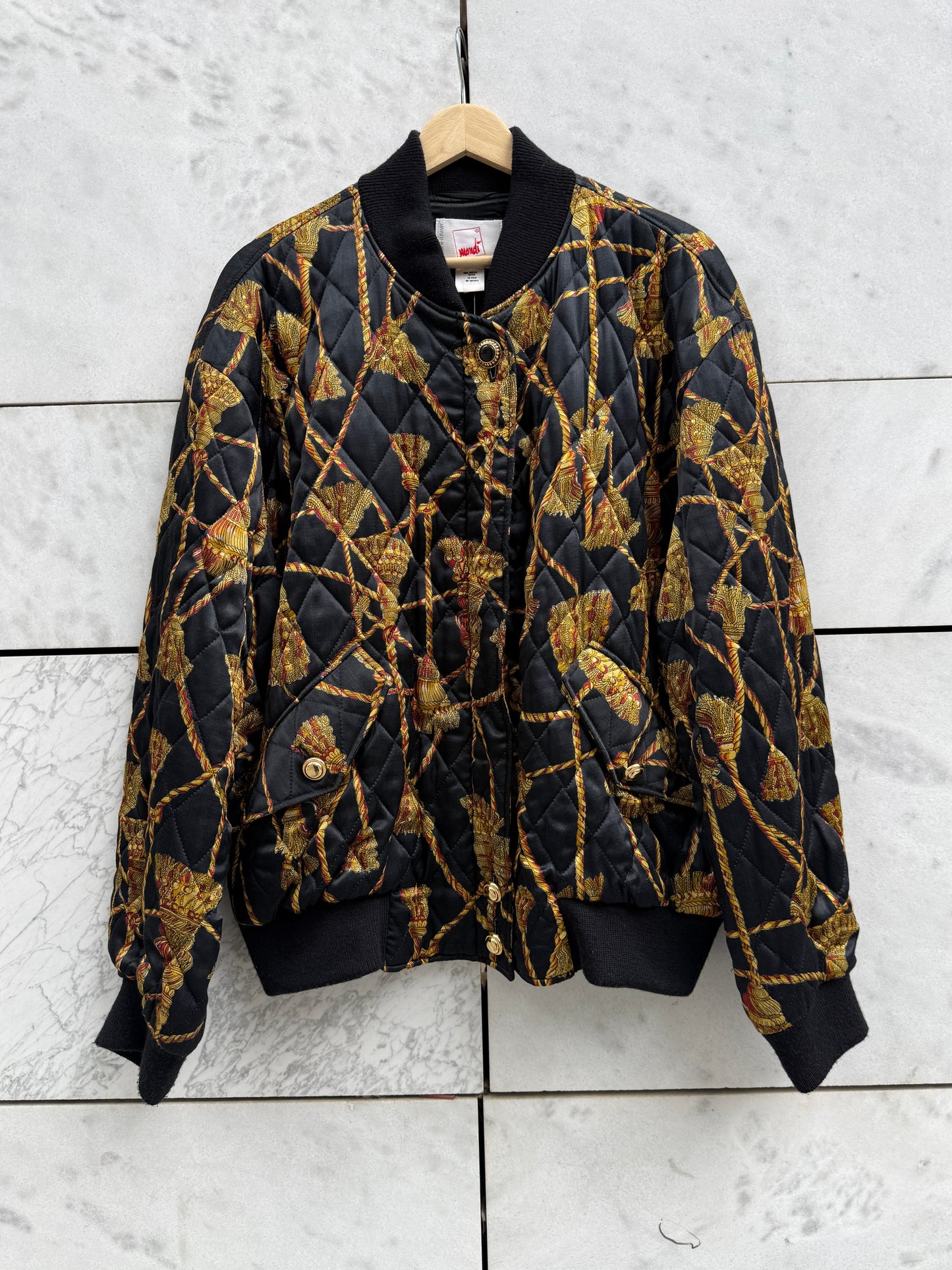 Jakke bomber sort