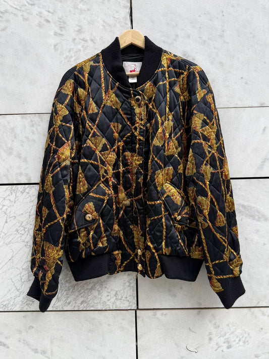 Jakke bomber sort