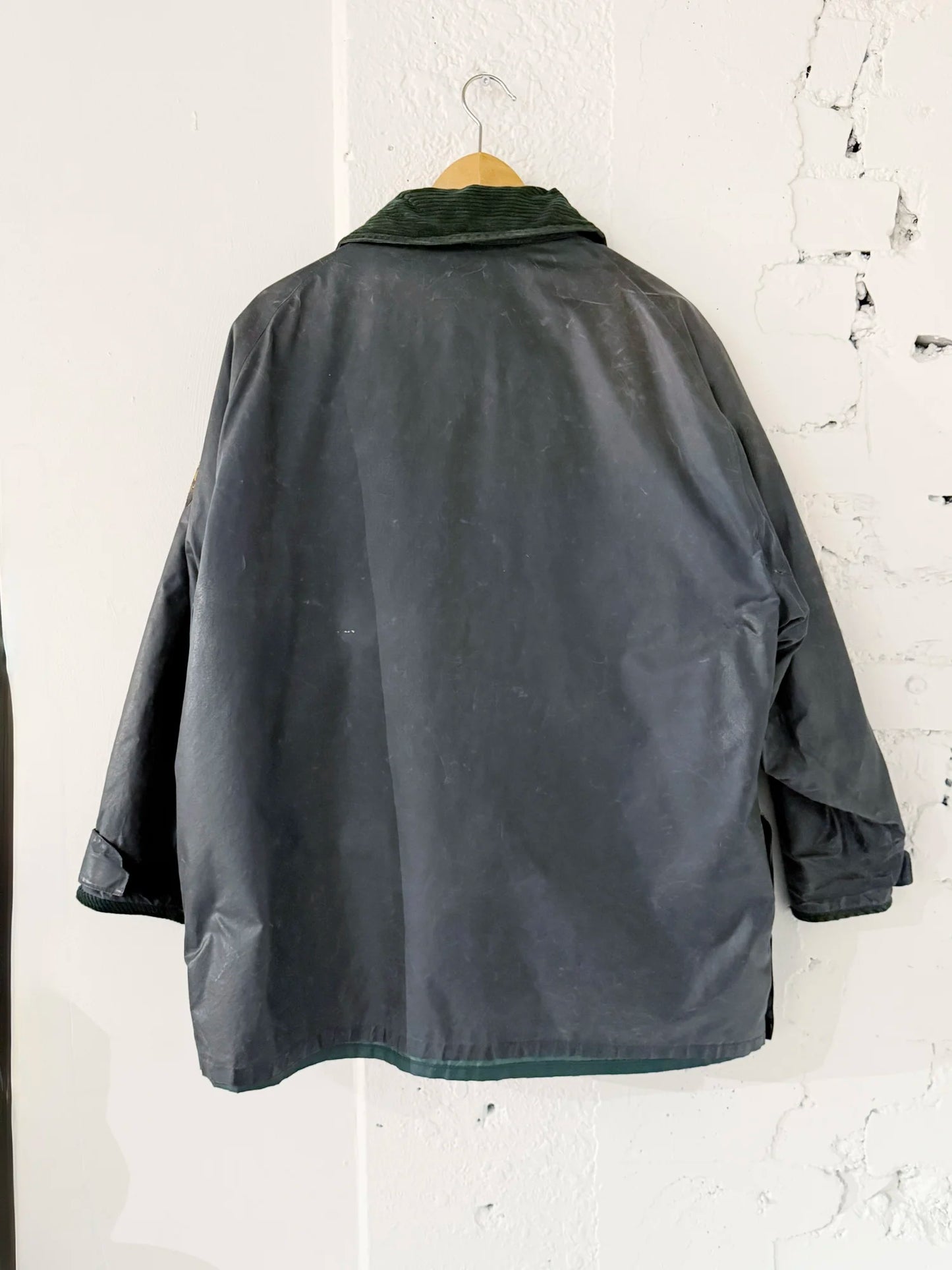 Jakke oilskin mørk grønn Henri Lloyd