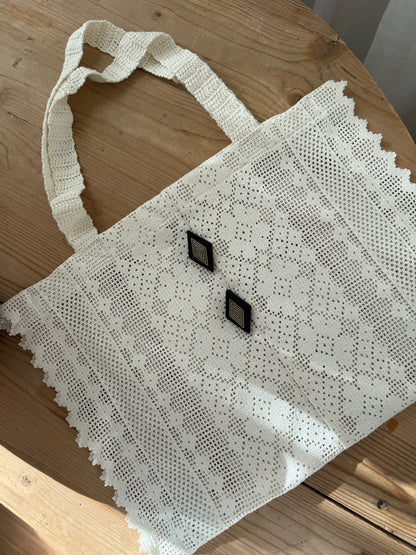 Veske heklet totebag