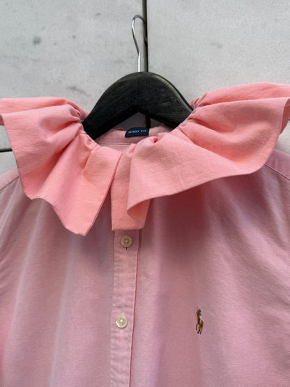 Skjorte re-design Polo korall