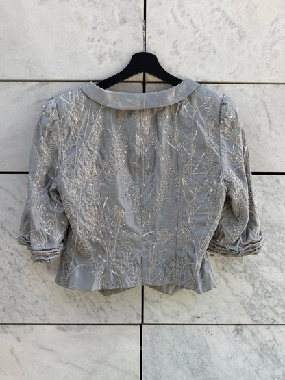 Blazer/bluse lys blå Georgio Armani