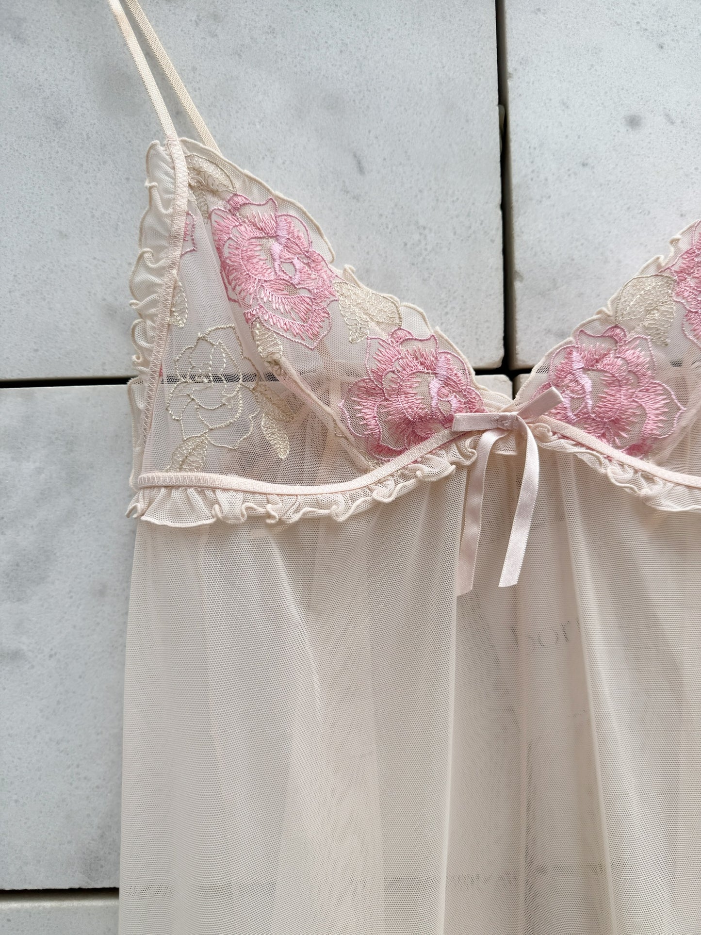 Singlet blonde rosa