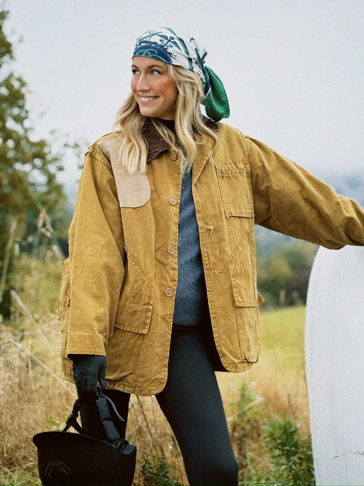 Workwear jakke oliven