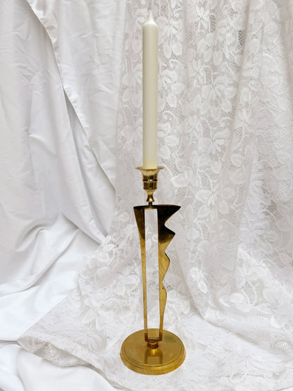 Lysestake 1 arm messing