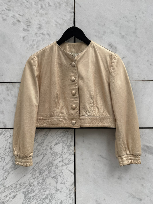 Jakke bolero champagne farget