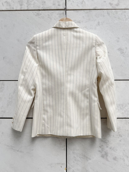 Blazer blå striper