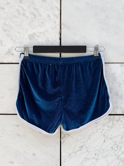 Shorts sporty 70s velur