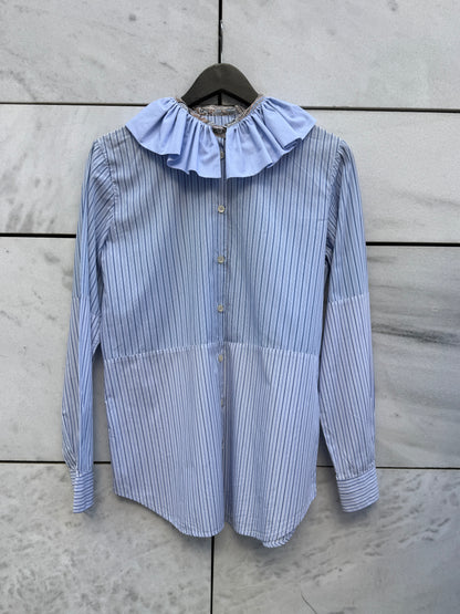 Skjorte re-design Etro blå striper
