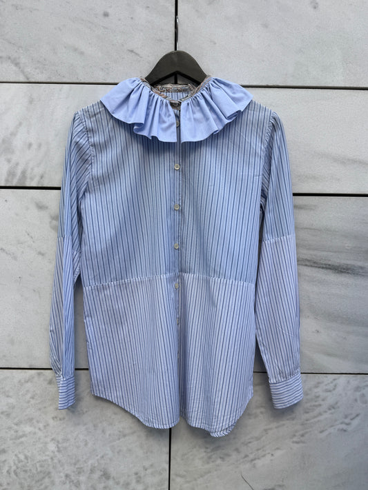Skjorte re-design Etro blå striper