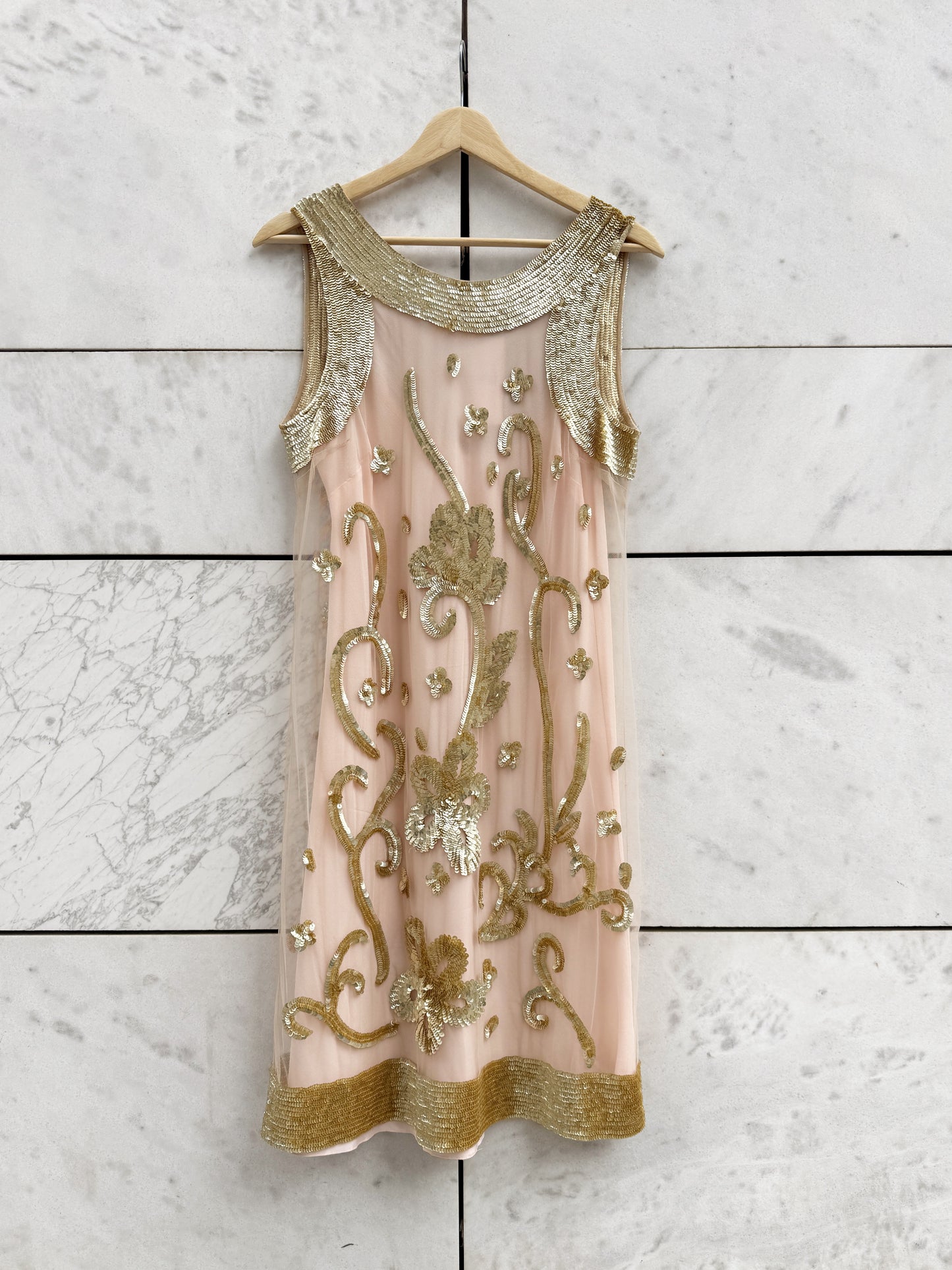Kjole rosa/gull Red Valentino