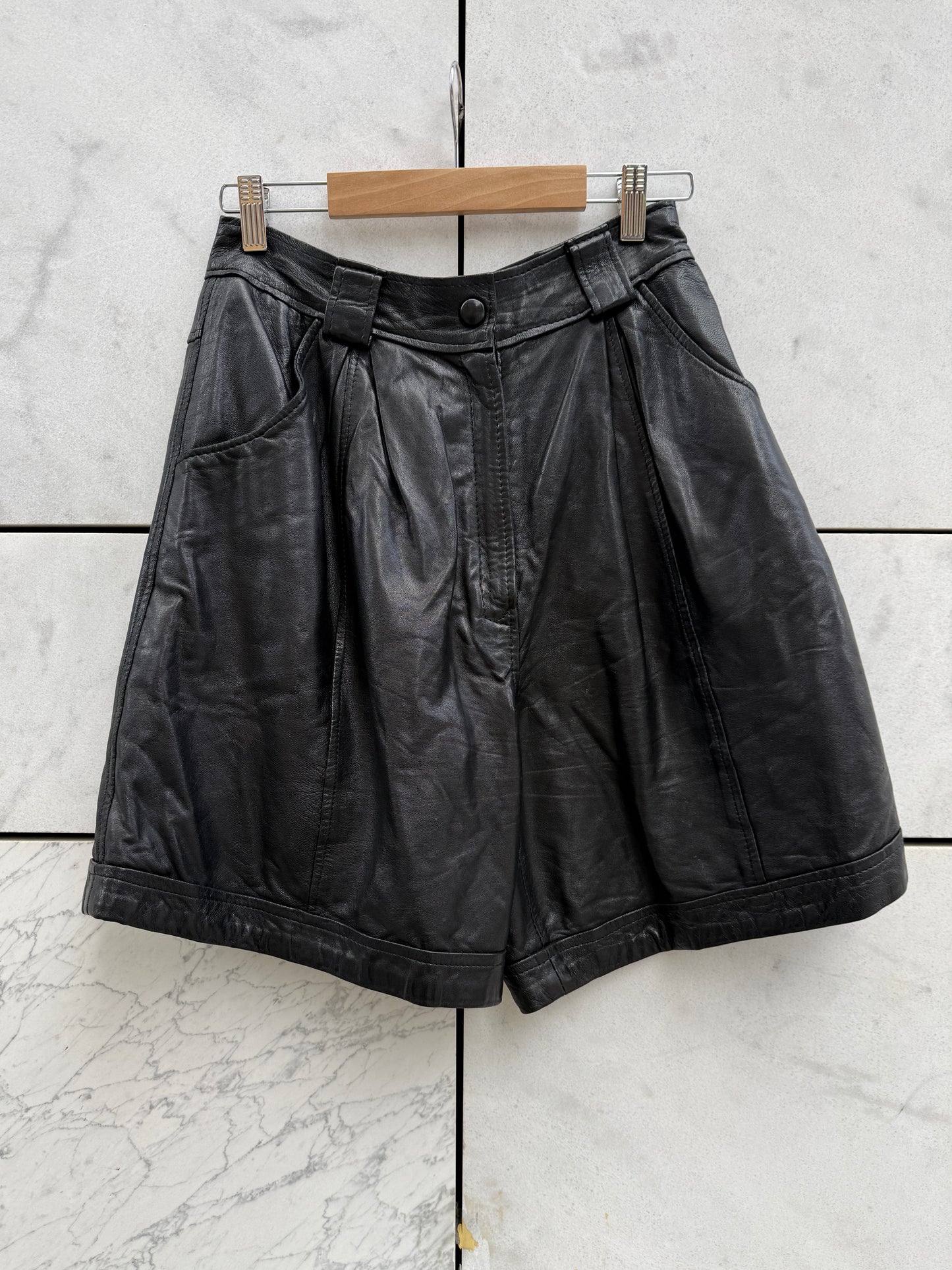 Shorts skinn sort
