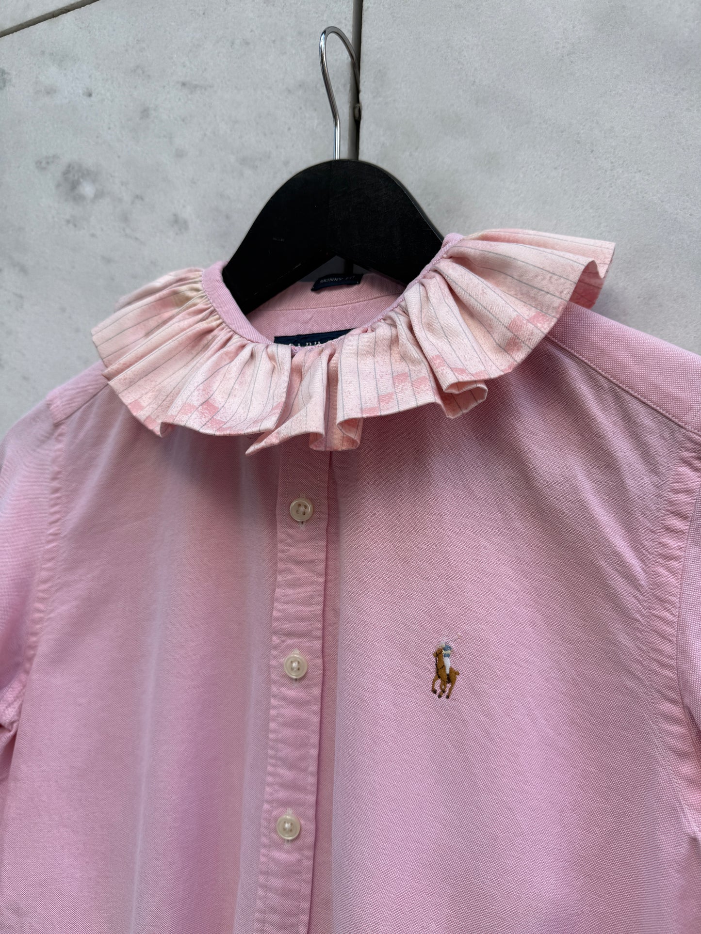 Skjorte re-design Polo lys rosa