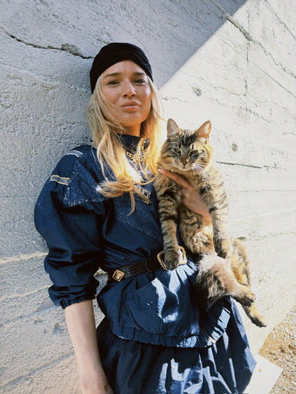 Jakke windbreaker blå