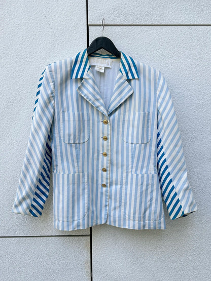 Blazer striper blått Escada