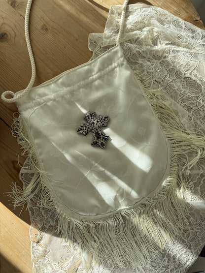 Veske pompadur re-design med kors