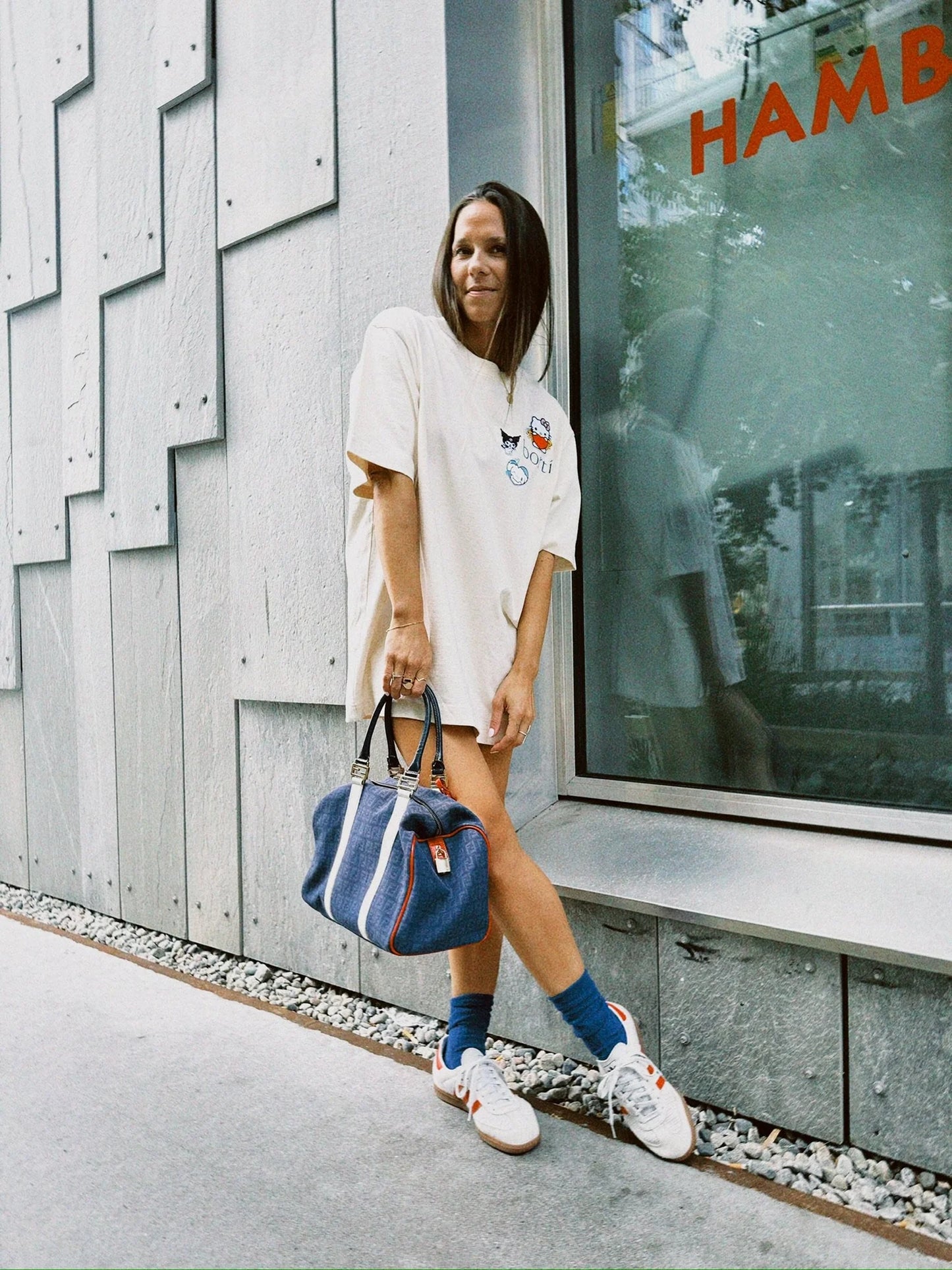 Fendi Zucca Bostong bag