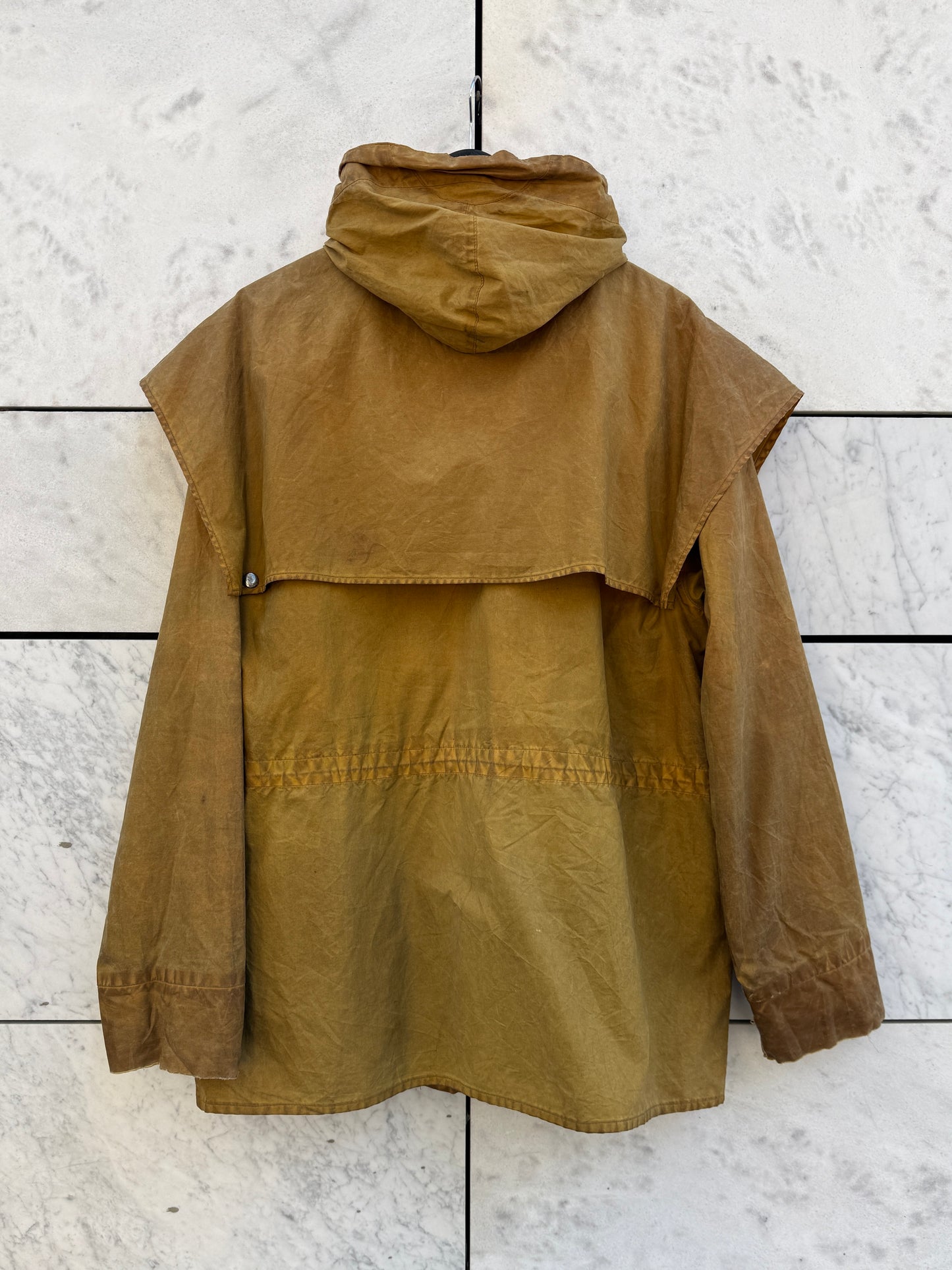 Jakke oilskin sennepsgul
