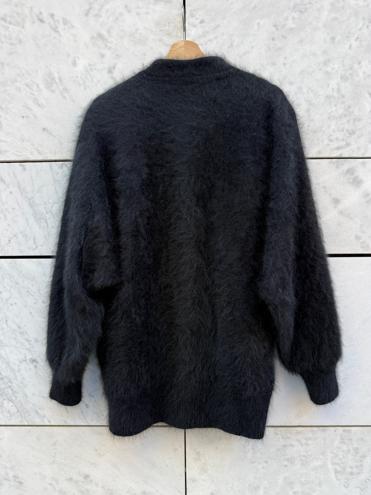 Cardigan angora sort