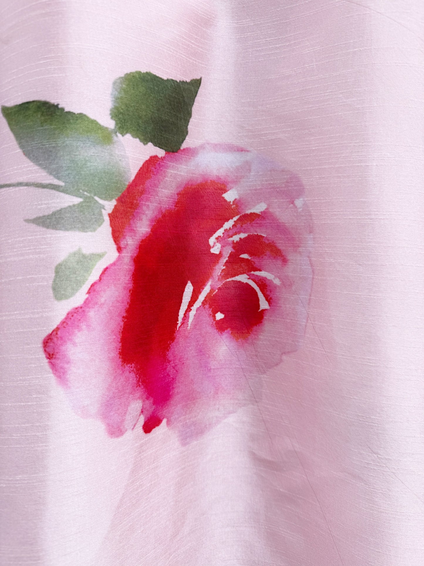 Skjørt rosa med blomster byTiMo