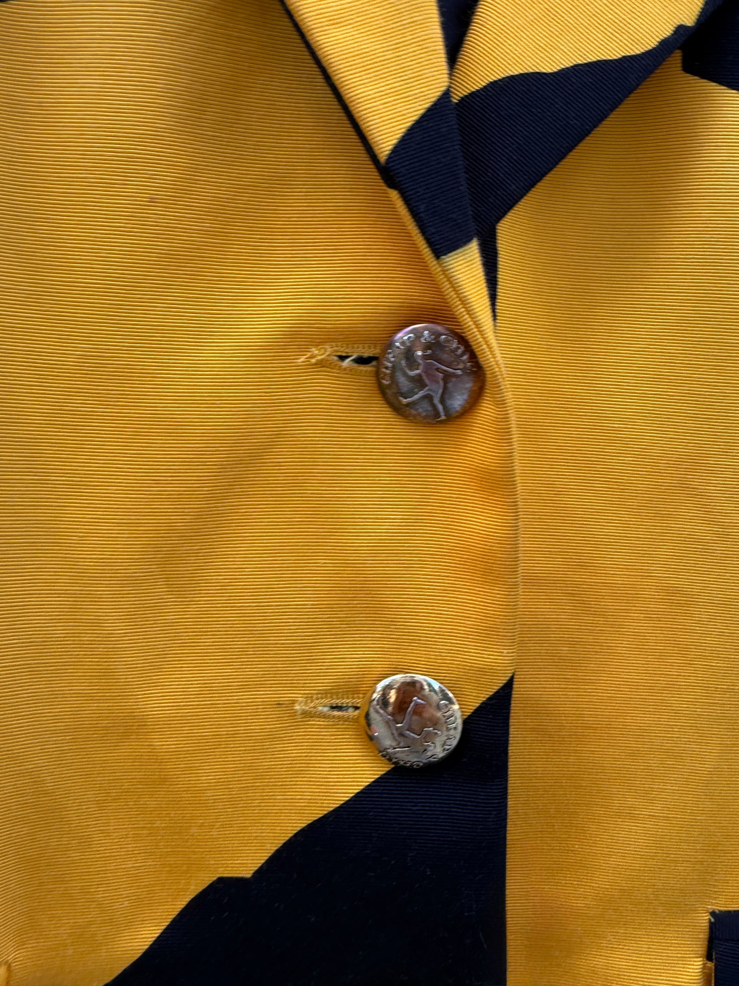 Blazer med print Moschino