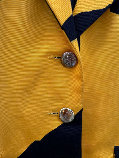 Blazer med print Moschino