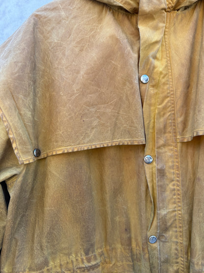Jakke oilskin sennepsgul