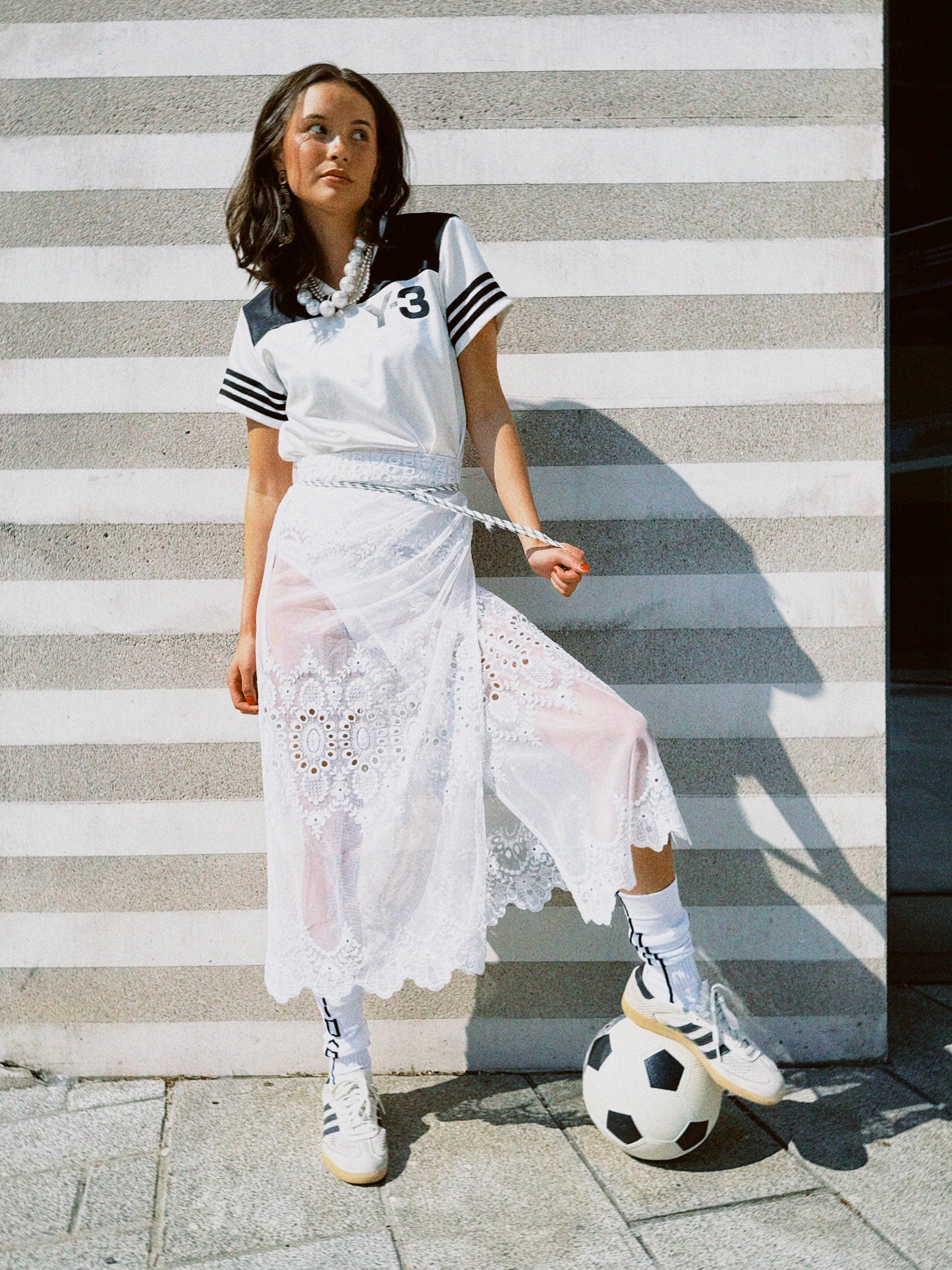 Y-3 fotballtrøye re-design