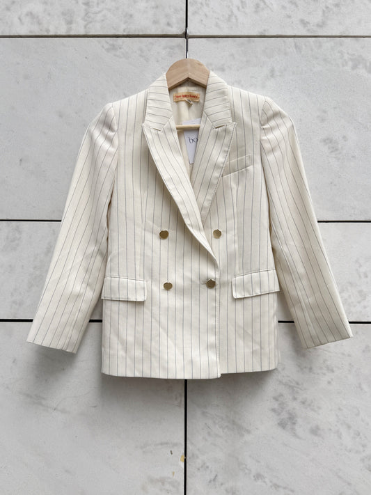 Blazer blå striper