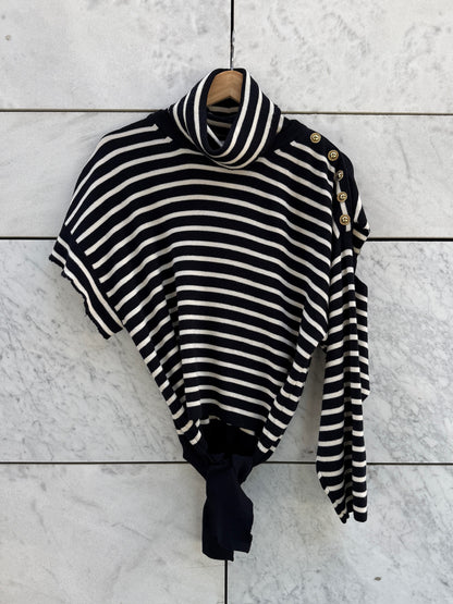 Genser strikk striper Balenciaga