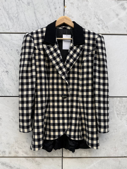 Blazer hundetann med stor knapp