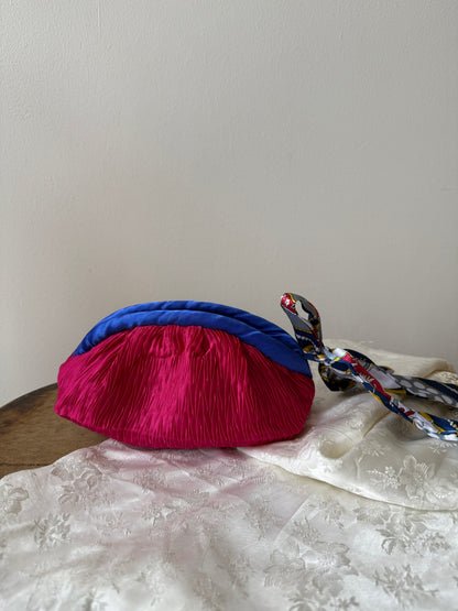 Pouch knall rosa/blå