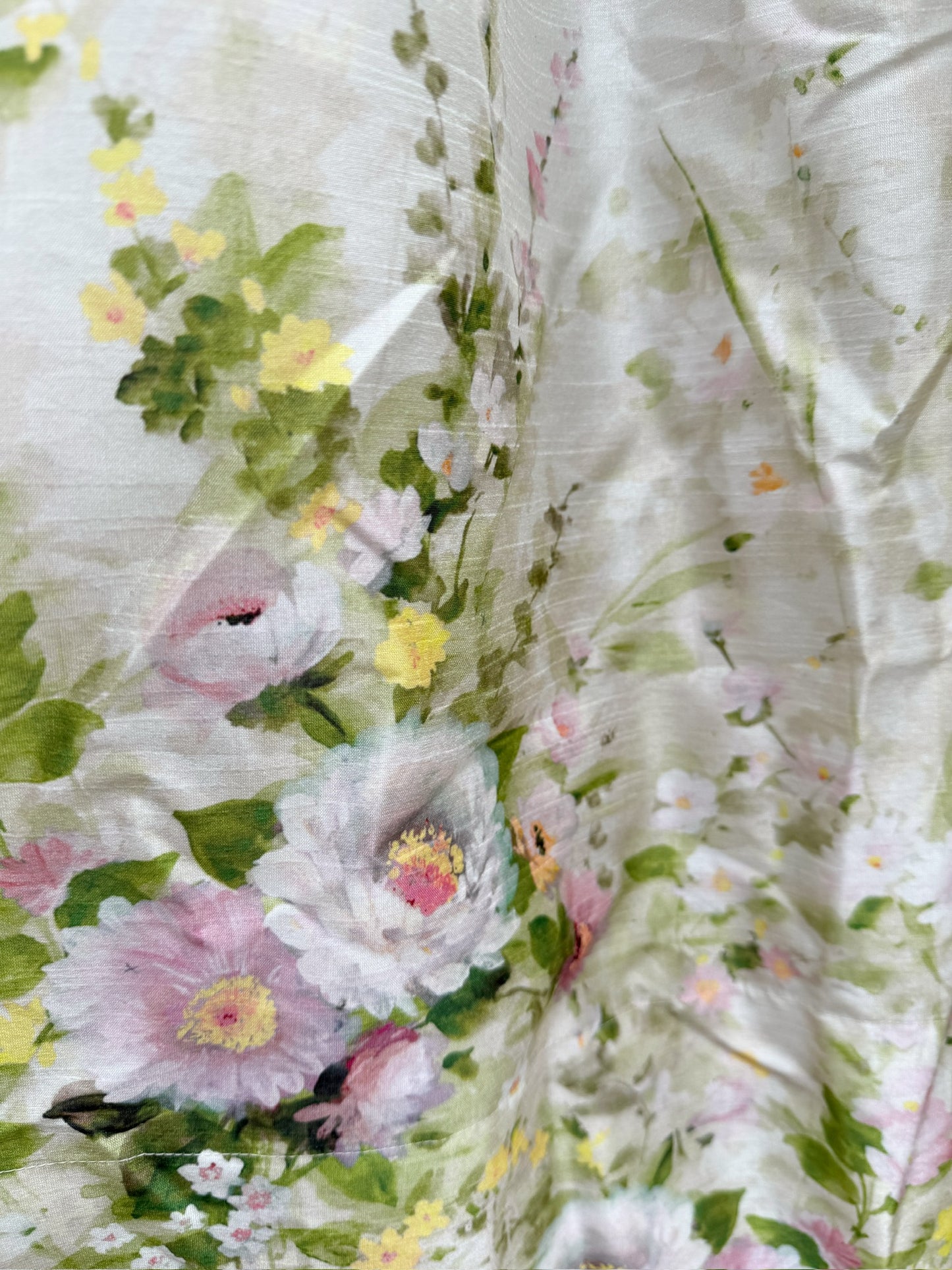 Kjole mintgrønn blomster print byTiMo