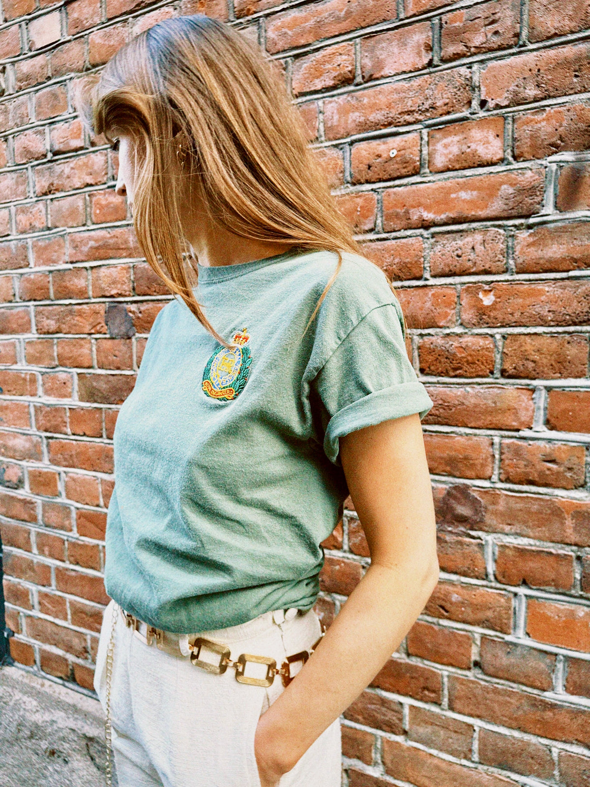 T-shirt grønn army