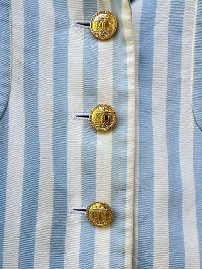 Blazer striper blått Escada